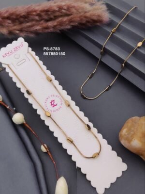 PS-8783 Anti-Tarnish Stainless Steel  Necklace