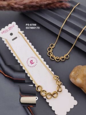 PS-8789 Anti-Tarnish Stainless Steel  Necklace