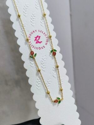 PS-8877 Anti-Tarnish Stainless Steel Necklace