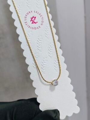 PS-8884 Anti-Tarnish Stainless Steel Necklace