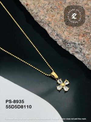 PS-8935 Anti-Tarnish Stainless Steel Necklace