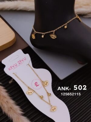 ANK-502 Anti-Tarnish Stainless Steel  Anklets