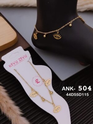 ANK-504 Anti-Tarnish Stainless Steel  Anklets