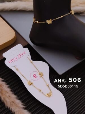 ANK-506 Anti-Tarnish Stainless Steel  Anklets