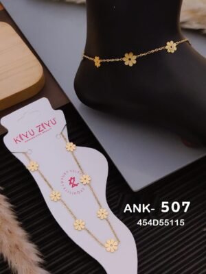 ANK-507 Anti-Tarnish Stainless Steel  Anklets
