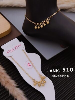 ANK-510 Anti-Tarnish Stainless Steel  Anklets