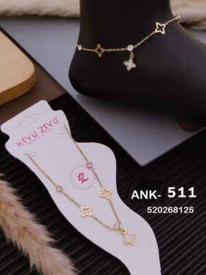 ANK-511 Anti-Tarnish Stainless Steel  Anklets