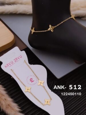 ANK-512 Anti-Tarnish Stainless Steel  Anklets