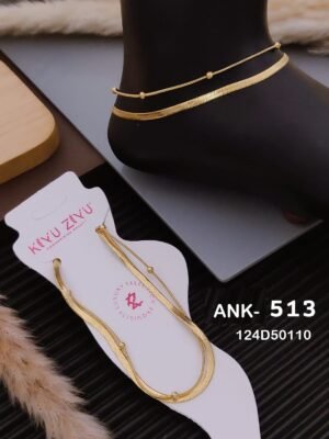 ANK-513 Anti-Tarnish Stainless Steel  Anklets
