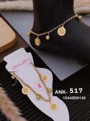 ANK-517 Anti-Tarnish Stainless Steel  Anklets