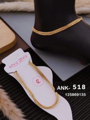 ANK-518 Anti-Tarnish Stainless Steel  Anklets