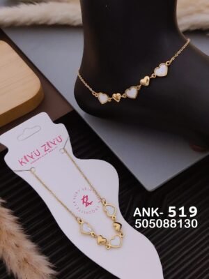 ANK-519 Anti-Tarnish Stainless Steel  Anklets
