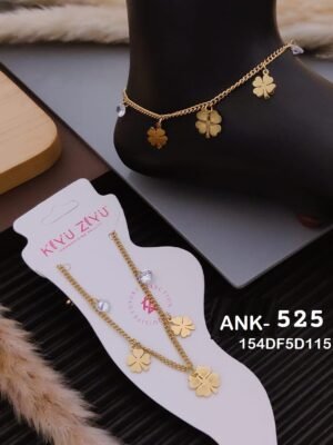 ANK-525 Anti-Tarnish Stainless Steel  Anklets