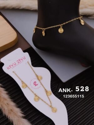 ANK-528 Anti-Tarnish Stainless Steel  Anklets