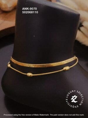 ANK-9070 Anti-Tarnish Stainless Steel Anklets