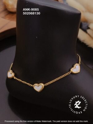 ANK-9085 Anti-Tarnish Stainless Steel Anklets