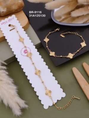 BR-9116 Anti-Tarnish Stainless Steel  Chain Bracelets