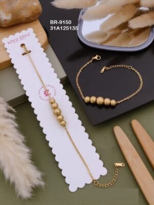BR-9150 Anti-Tarnish Stainless Steel  Chain Bracelets