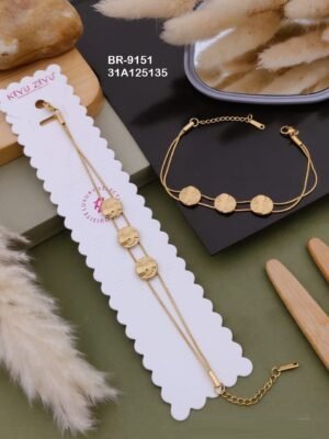 BR-9151 Anti-Tarnish Stainless Steel  Chain Bracelets