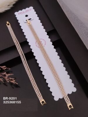 BR-9201 Impoted Gold Plated  Chain Bracelets