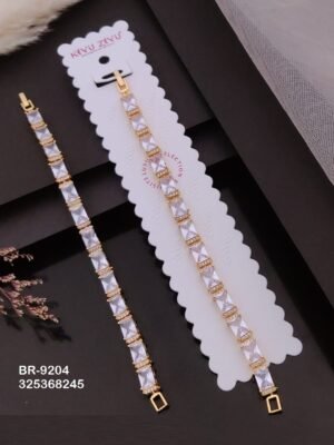 BR-9204 Impoted Gold Plated  Chain Bracelets