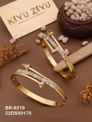 BR-9219 Anti-Tarnish Stainless Steel Bracelet  KADA