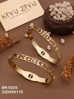 BR-9225 Anti-Tarnish Stainless Steel Bracelet  KADA