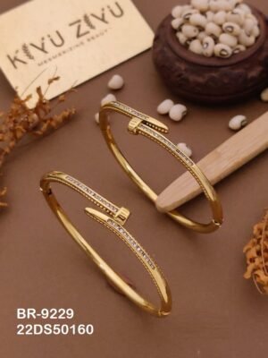 BR-9229 Anti-Tarnish Stainless Steel Bracelet  KADA