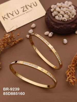 BR-9239 Anti-Tarnish Stainless Steel Bracelet  KADA