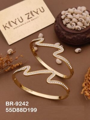 BR-9242 Anti-Tarnish Stainless Steel Bracelet  KADA