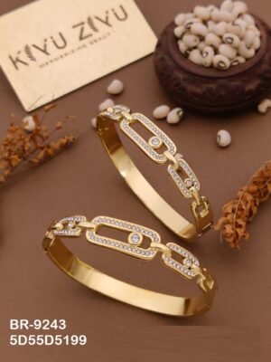 BR-9243 Anti-Tarnish Stainless Steel Bracelet  KADA