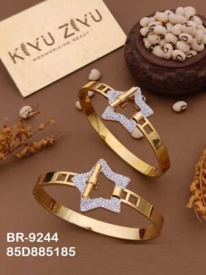 BR-9244 Anti-Tarnish Stainless Steel Bracelet  KADA