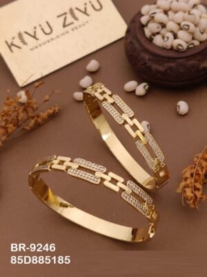 BR-9246 Anti-Tarnish Stainless Steel Bracelet  KADA