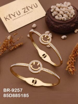 BR-9257 Anti-Tarnish Stainless Steel Bracelet  KADA