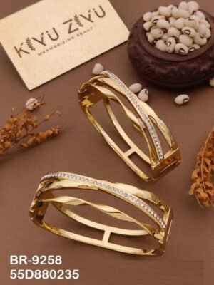 BR-9258 Anti-Tarnish Stainless Steel Bracelet  KADA