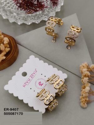ER-9407 Anti-Tarnish Stainless Steel  Earrings