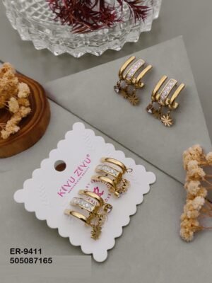 ER-9411 Anti-Tarnish Stainless Steel  Earrings