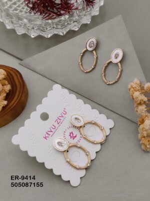 ER-9414 Anti-Tarnish Stainless Steel  Earrings