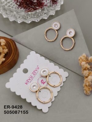 ER-9428 Anti-Tarnish Stainless Steel  Earrings
