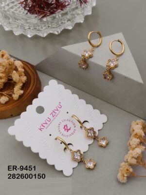 ER-9451 Anti-Tarnish Stainless Steel  Earrings