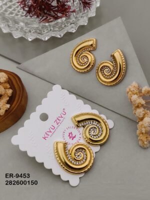 ER-9453 Anti-Tarnish Stainless Steel  Earrings