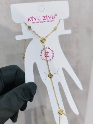 HAND-155 Anti-Tarnish Stainless Steel  Hand Chain