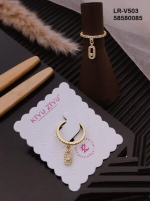 LR-V503 Imported Gold Plated Brass  Rings