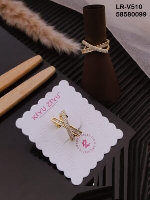 LR-V510 Imported Gold Plated Brass  Rings