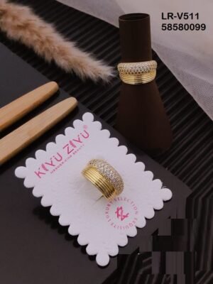 LR-V511 Imported Gold Plated Brass  Rings