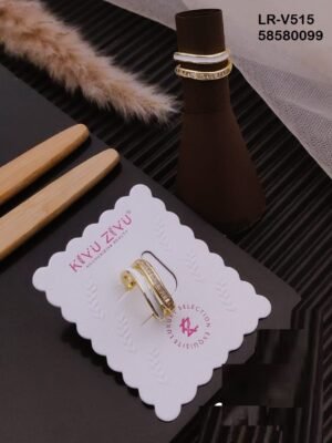 LR-V515 Imported Gold Plated Brass  Rings