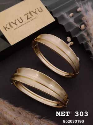 MET-303 Anti Tarnish impoted Met Finishing  Bracelet