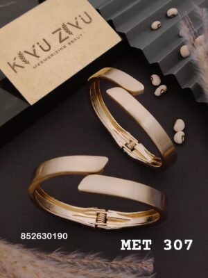 MET-307 Anti Tarnish impoted Met Finishing  Bracelet