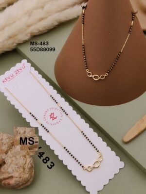 MS-483 Anti Tarnish Impoted Gold Plated  Mangalsutra