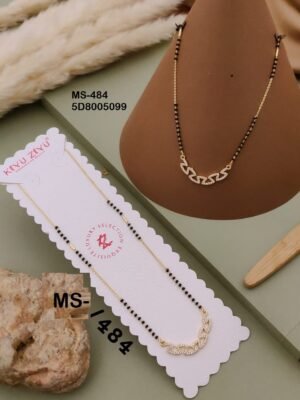 MS-484 Anti Tarnish Impoted Gold Plated  Mangalsutra